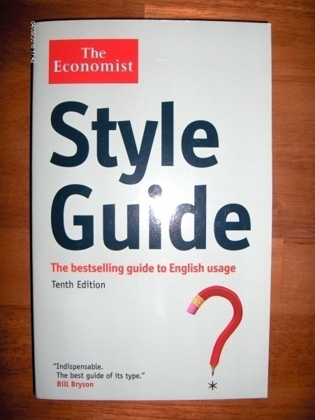 The Economist Style Guide