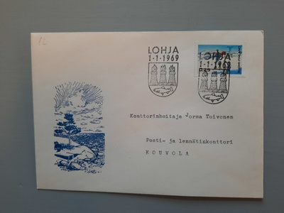 Suomi erikoisleima Lohja 1/1-69