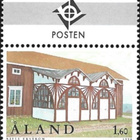 Åland 1998  Kuisteja  1,60 mk välilöpari logo ** LaPe 145 - pikkukuva 1