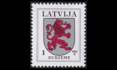 Latvia 371C_VII ** Käyttösarja vaakuna 1 S -02 (1994)