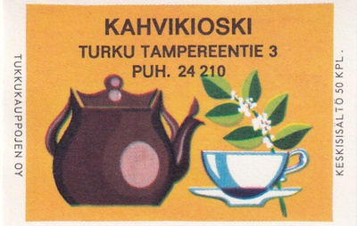 Turku, Kahvikioski, Tampereentei 3 ,  s108