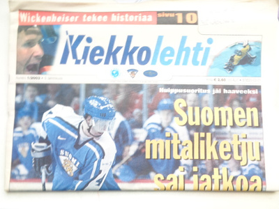 Kiekkolehti Nro 1/2003 (16.1)