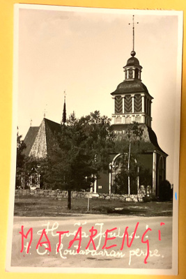 Matarengi Ylitornio Ruotsi kirkot tapuli
