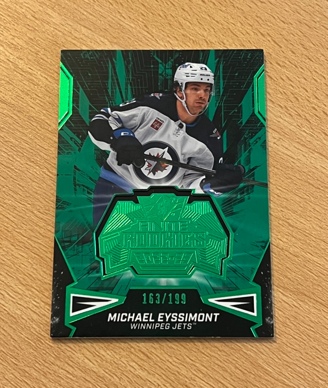 2022-23 SPx Michael Eyssimont Finite Rookies /199