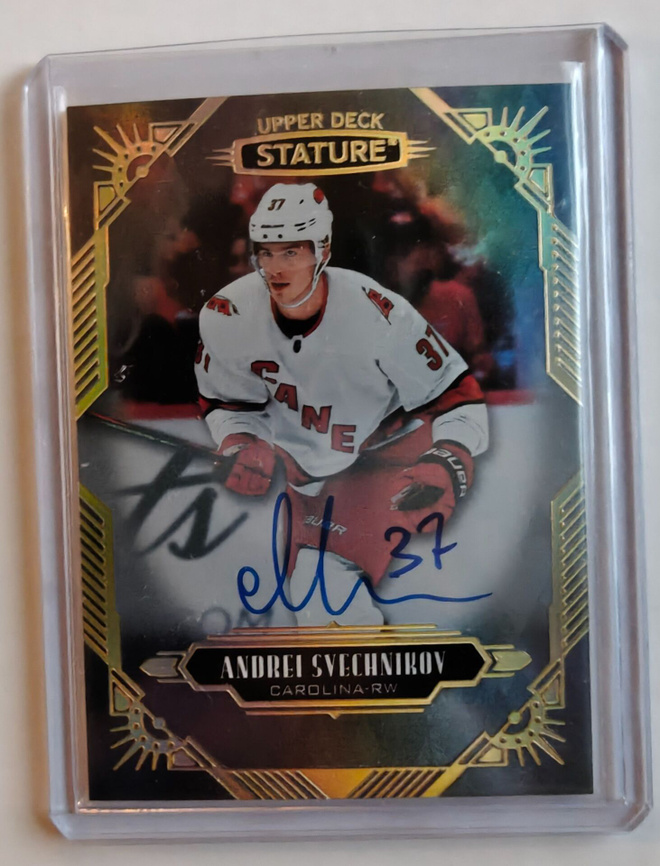 Andrei Svechnikov 2020-21 Stature Auto