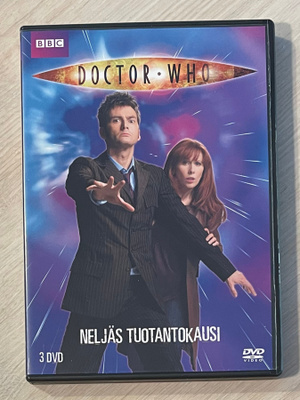 Doctor Who: Kausi 4 (2008) BBC:n kulttisarja (3DVD) *UUSI*