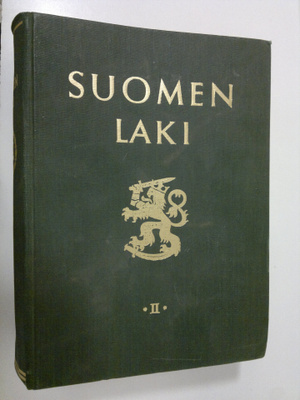 Erkki (toim.) Onikki : Suomen laki 2