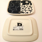 Marimekko Kollaasi lautanen unikko 60vuotta 12 x 15cm ,2kpl - pikkukuva 2