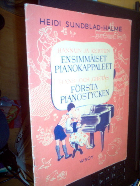 Hannun ja Kertun ensimmäiset pianokappaleet ( 1 p. 1949 )
