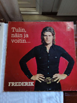 LP-LEVY: FREDERIK : TULIN NÄIN JA VOITIN