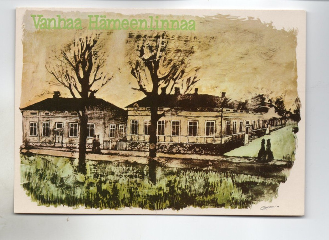 Hämeenlinna:  Vanhaa   Hämeenlinnaa