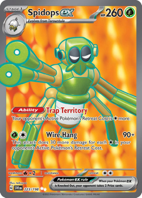 Spidops ex 223/198 - Scarlet & Violet - NM/M