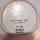 ARABIA JOULUKUUSI  JOULUKORTTI 1979. Nro. 4 Raija Uosikkinen - pikkukuva 2