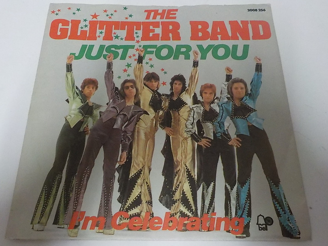 THE GLITTER BAND - JUST FOR YOU EX- KANNET 7"