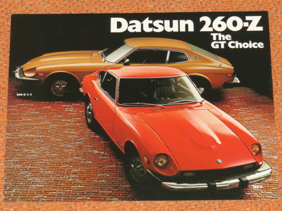 1974 Datsun 260 Z esite - KUIN UUSI
