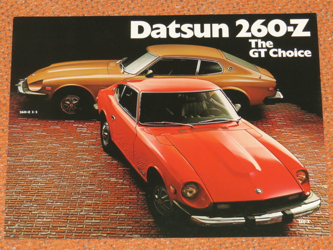 1974 Datsun 260 Z esite - KUIN UUSI