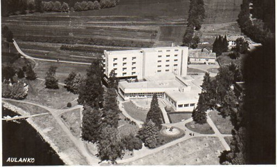 Hämeenlinna / Aulanko:  ilmakuva hotellista (mv)