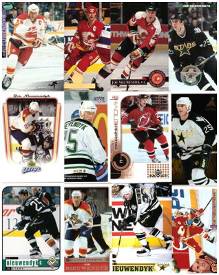 12 x JOE NIUWENDYK Flames, Stars, Devils, Panthers