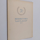 Mieskuoro Laulajat 50 vuotta - pikkukuva 1