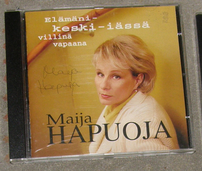 Maija Hapuoja - Elämäni keski-iässä villinä vapaana - CD
