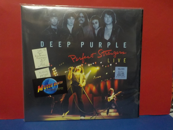 DEEP PURPLE - PERFECT STRANGERS LIVE UUSI EU 2013 2LP (+)