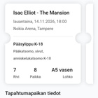 Isac Elliot mansion liput 2kpl - pikkukuva 3