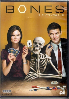 Bones - Kausi 3 (4 x DVD, 15 jaksoa)