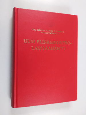 Erkki Nuorvala ym. : Uusi elinkeinoverolainsäädäntö 1991