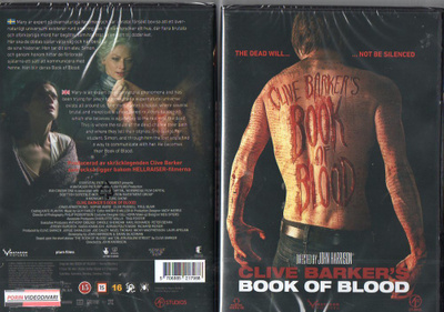 Veren Kirjat (46 255) UUSI -FI- DVD (Gb) clive barker, book