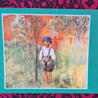 Carl Larsson poika puun vieressä, kulkenut - pikkukuva 1