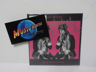 ANDY MCCOY - SOUL SATISFACTION UUSI CDS + signature