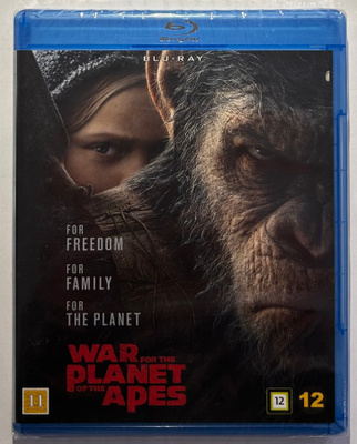 Sota apinoiden planeetasta - Blu-ray, uusi