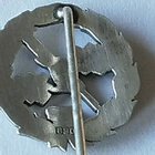 Hopea neulamerkki lehvillä MTM 1949, hopea 830 - pikkukuva 3