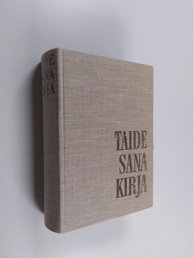 Jouko Tolvanen : Taidesanakirja