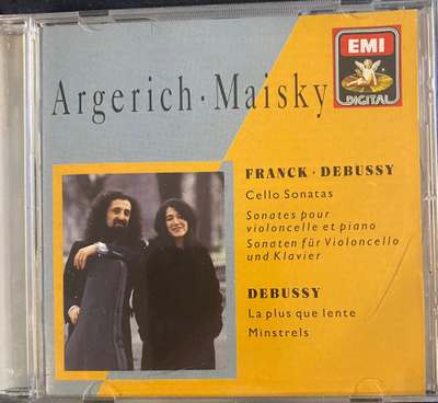 Argerich-Maisky: Franck, Debussy - sellosonaatit