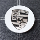 Porsche vannekeskiöt – Hopea-Valko – 75mm (4kpl - pikkukuva 4