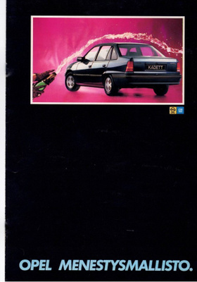 Esite opel mallisto 1986