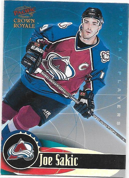 1998-99 Crown Royale Pivotal Players #5 Joe Sakic Colorado