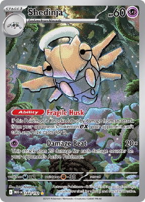 Shedinja 144/132 - Mega Evolution - NM/M