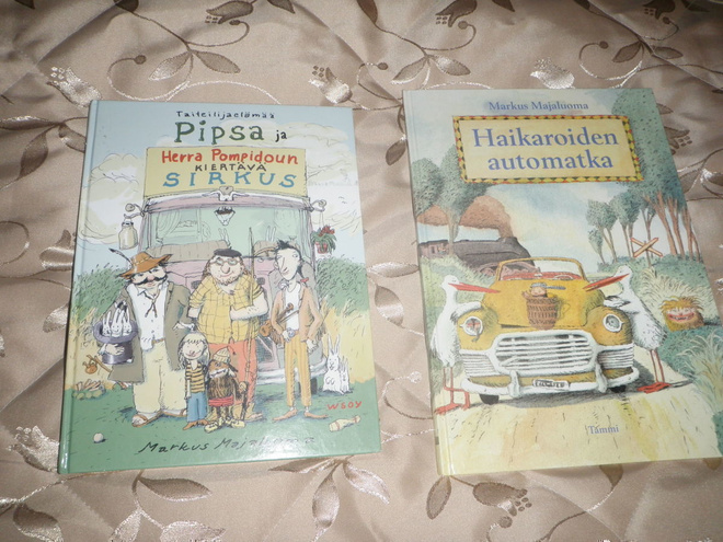 Markus Majaluoma.Pipsa ja Herra Pompidoun kiertävä sirkus