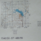 KARTTA SODANKYLÄ KUNNASENVAARA 1:20 000 - pikkukuva 1
