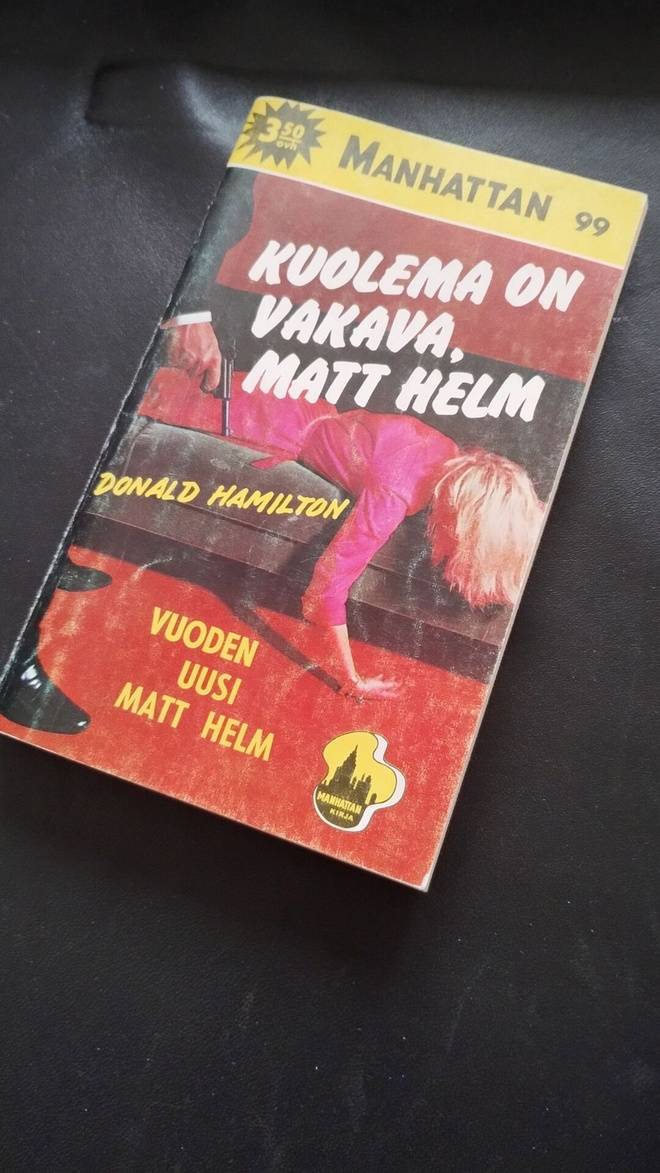 Donald Hamilton Kuolema on vakava, Matt Helm