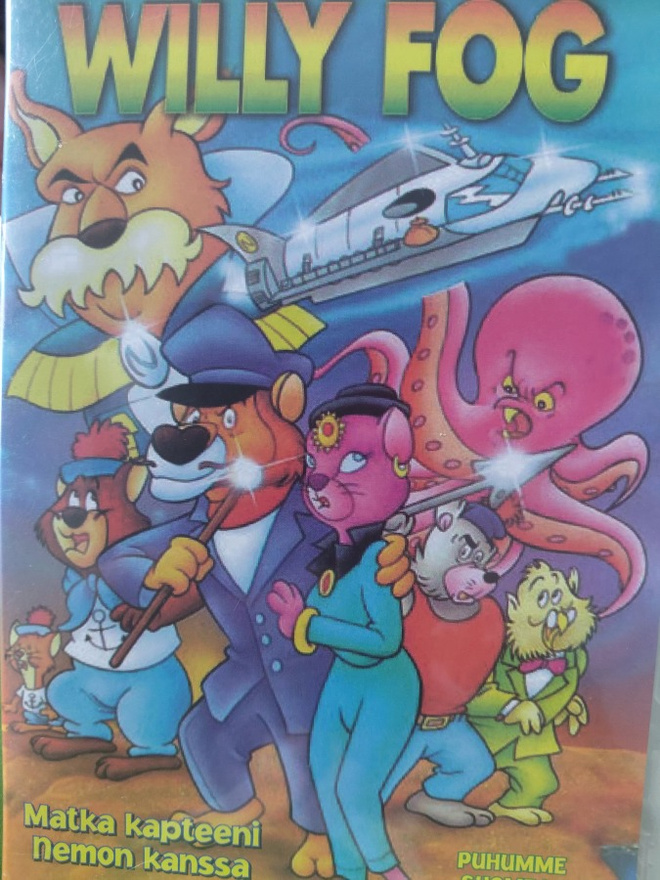 Willy Fog, matka kapteeni Nemon kanssa DVD