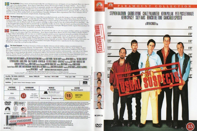 USUAL SUSPECTS	(11 146)	-FI-	DVD		kevin pollak