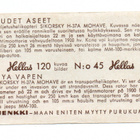 Purkkakuva Hellas Uudet Aseet n:o 45 - pikkukuva 2