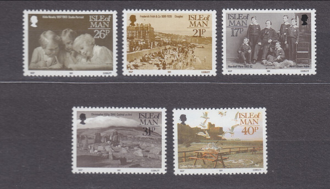 Isle of Man 1991 Mi 452-456 Valokuvia **