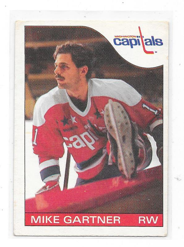 1985-86 OPC #46 Mike Gartner Washington Capitals