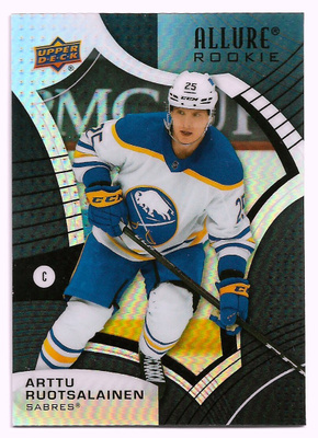 2021-22 Upper Deck Allure Black Rainbow Arttu Ruotsalainen