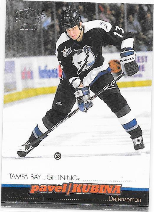 1999-00 Pacific #391 Pavel Kubina Tampa Bay Lightning
