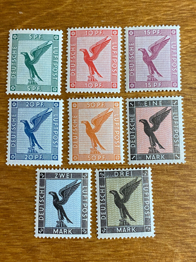 SAKSA REICH 1926 LENTOMERKIT**